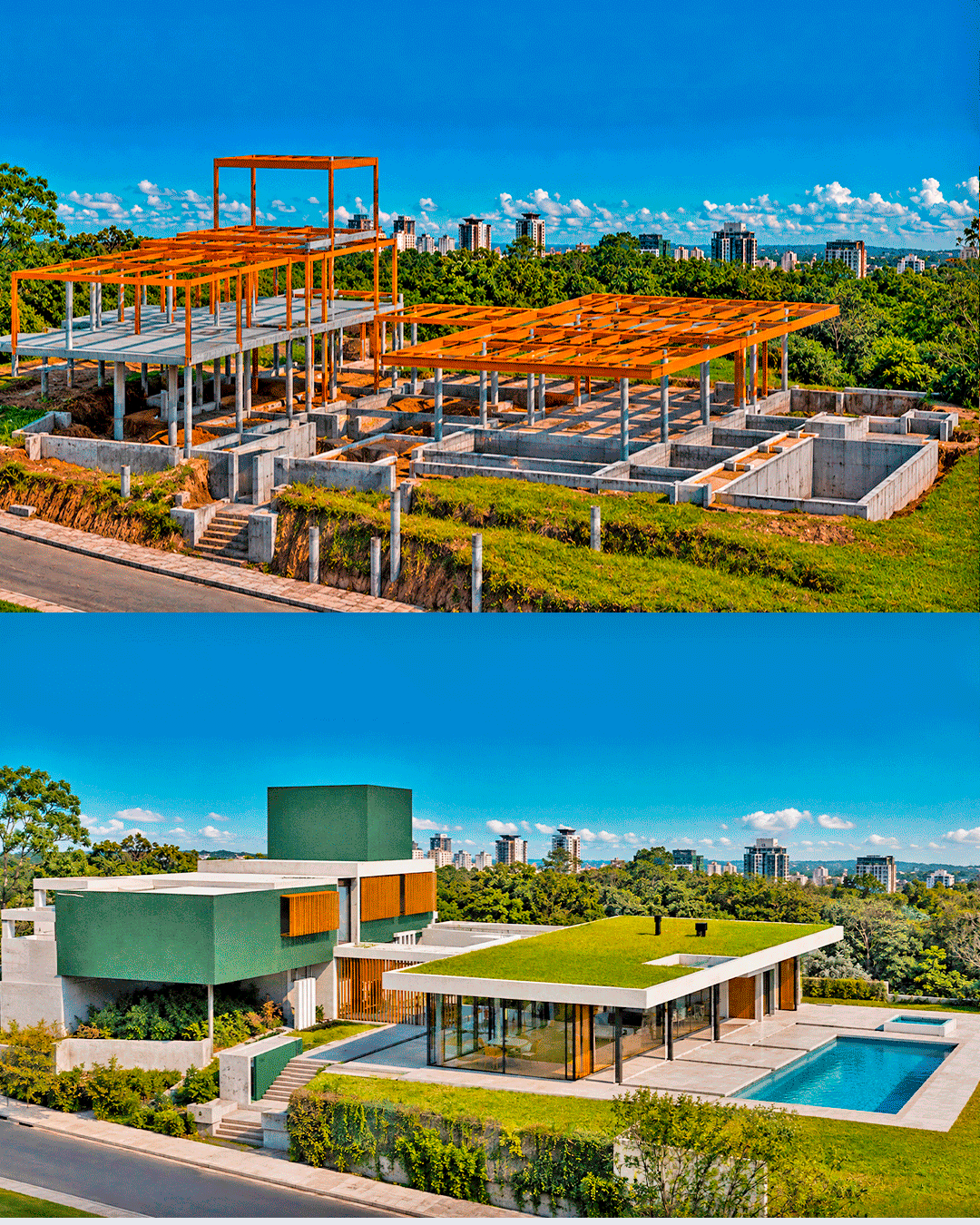 Galpão industrial em estrutura metálica